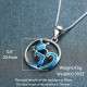 Turtle Wave Necklace for Women Girls