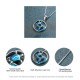 Turtle Wave Necklace for Women Girls