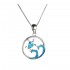 Turtle Wave Necklace for Women Girls