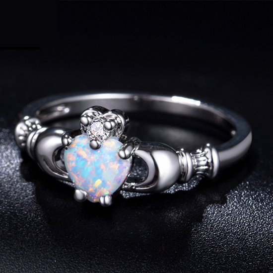 Sterling Silver Trinity Knot Ring | Irish Women's Jewelry